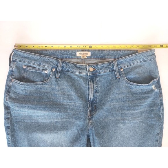 NWT Madewell Mid-Rise Perfect Vintage Stretch Jeans W/Magic Pockets Size 24W - Picture 10 of 13
